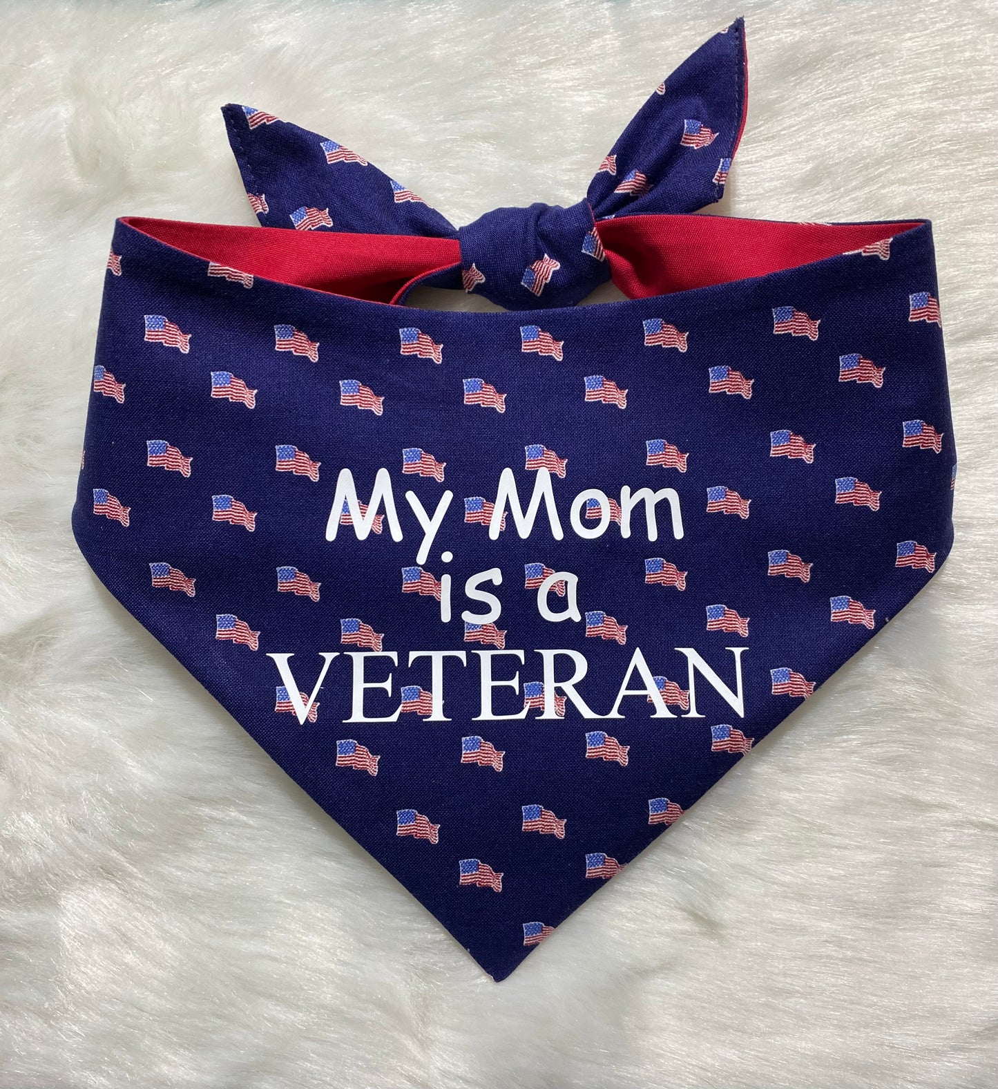 My Mom/Dad is a Veteran Dog Bandana